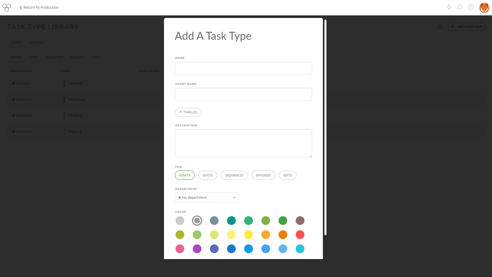 Create task
