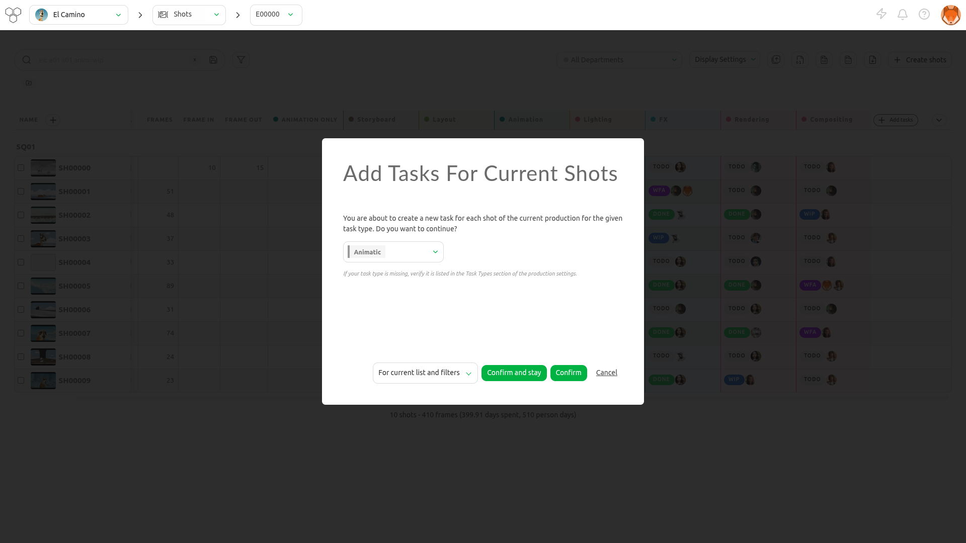 Add Task Type Global