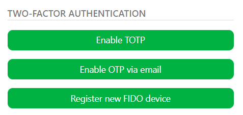 TWO-FACTOR AUTHENTICATION