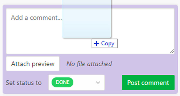 Request review