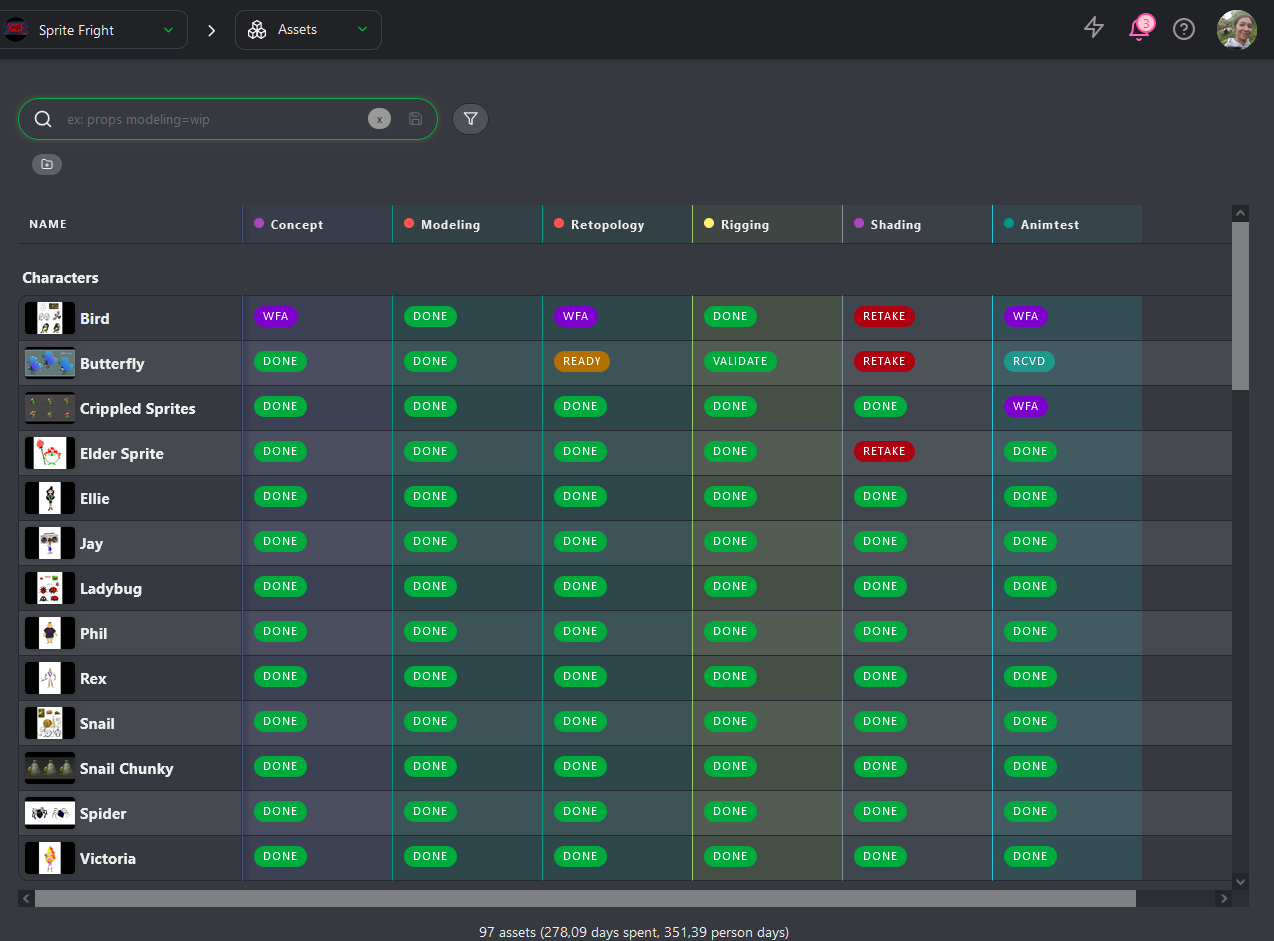 Client global page Asset