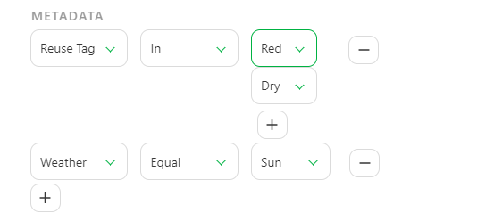 Filter build example 01