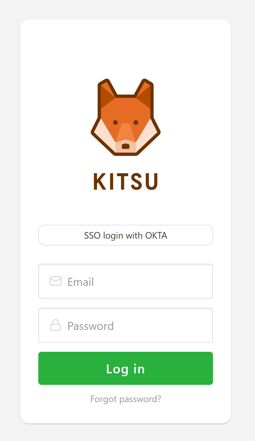 Kitsu login