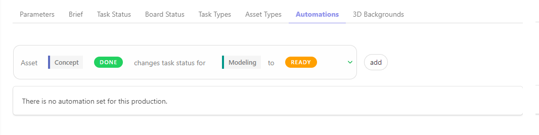 Setting Task Type new